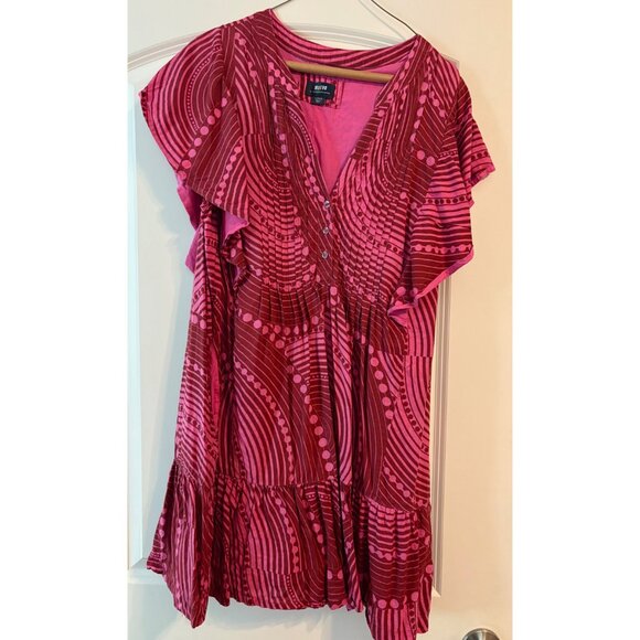 Maeve Pink Mini Dress - Picture 4 of 5